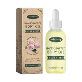 WoodSleep Rose Vibes Handcrafted Oil, Deeply Clean Haun White Tender Skin Filling Water Play Firming Skin Care Lotion